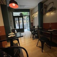 Inside  at La Perra Verde in Barcelona