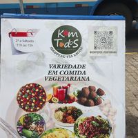 Opções for a meal... Veggies !! at Komtodos Restaurant in Florianopolis