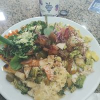 Our daily meal... Amen ! at Komtodos Restaurant in Florianopolis