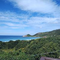 Some View to live on... at Komtodos Restaurant in Florianopolis