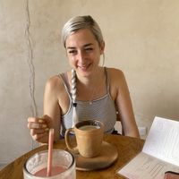 Coffee and smoothie   at JAJAJANA in Merida