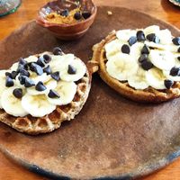 Waffles at JAJAJANA in Merida