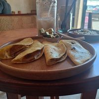 Seitan and with the good cheese at JAJAJANA in Merida