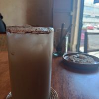 Horchata at JAJAJANA in Merida