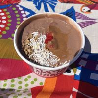 Cookie dough protein smoothie bowls  at JAJAJANA in Merida