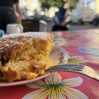Orange-coconut cake, perfect   at PENTAGON in Lisbon