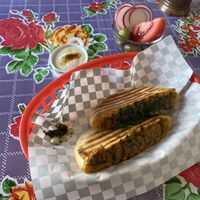 Vegan arais  at PENTAGON in Lisbon