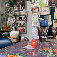 Inside look, amazing reading materials and art   at PENTAGON in Lisbon