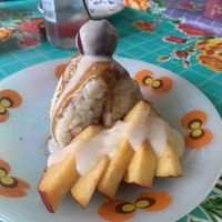 Sweet sticky rice onigiri (special, possible limited time)   at PENTAGON in Lisbon