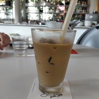 Ice coffee at Cargo Cruise - 카고크루즈 in Jeju