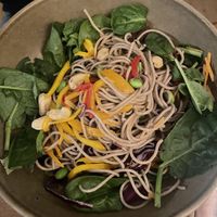 Soba salad   at Bloom Sushi in Paris