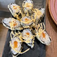 Spicy Zalmon  at Bloom Sushi in Paris