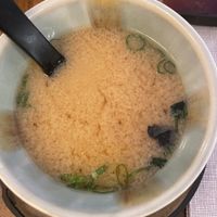 Miso soup  at Bloom Sushi in Paris
