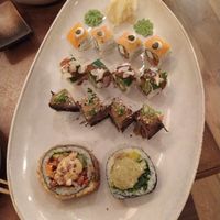 Sushi menu, not memorable. The big ones maybe, a little bit. at Bloom Sushi in Paris