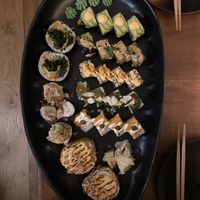 Menu omakase  at Bloom Sushi in Paris