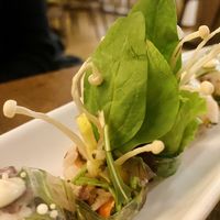 Enoki Maki Spring Roll   at Bloom Sushi in Paris