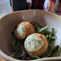 Arancini at Bloom Sushi in Paris