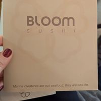  at Bloom Sushi in Paris