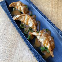 Gyozas  at Bloom Sushi in Paris