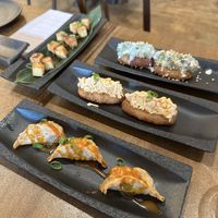 Goyaza were spectacular   at Bloom Sushi in Paris