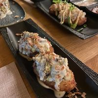 Lobster sushi on crispy rice at Bloom Sushi in Paris