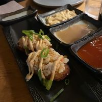 Crispy rice sushi  at Bloom Sushi in Paris