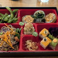 Bento was great at Bloom Sushi in Paris