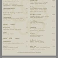   at Bloom Sushi in Paris