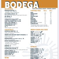 Plant based menu options!  at Odie B's in Denver