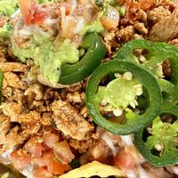   at El Cantaro Vegan Taqueria in Sacramento