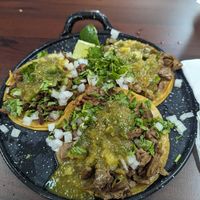 3 Asada Street Tacos at El Cantaro Vegan Taqueria in Sacramento