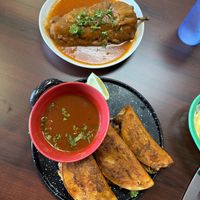   at El Cantaro Vegan Taqueria in Sacramento