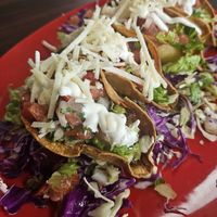 Crispy taco plate (yes, you can mix & match) at El Cantaro Vegan Taqueria in Sacramento
