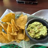 Chips and guac  at El Cantaro Vegan Taqueria in Sacramento
