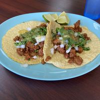   at El Cantaro Vegan Taqueria in Sacramento