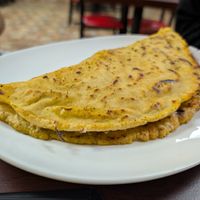 Mega quesadilla at El Cantaro Vegan Taqueria in Sacramento