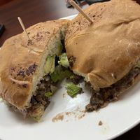Asada torta   at El Cantaro Vegan Taqueria in Sacramento