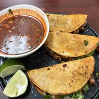   at El Cantaro Vegan Taqueria in Sacramento