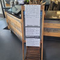 Partial menu at Happy Vegan in Fountain Valley