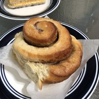 Cinnamon Roll  #Veganuary at Happy Vegan in Fountain Valley