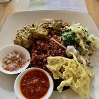NASI CAMPUR  at Rizky Vegan Waroeng in Canggu