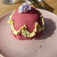 Swedish princess cake (very sweet) at Miss Sina in Marrickville