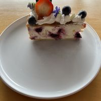 Berry cheesecake  at Miss Sina in Marrickville