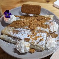 Biscoff crepe 🤤 at Miss Sina in Marrickville