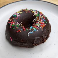 Chocolate donut at Miss Sina in Marrickville
