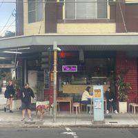 Beautiful sunny spot on the cornerr  at Miss Sina in Sydney