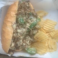 Philly cheese steak  at Miss Sina in Sydney