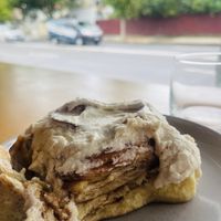 Cinnamon bun  at Miss Sina in Sydney