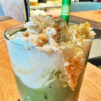 Banana Pudding Matcha  at Miss Sina in Marrickville