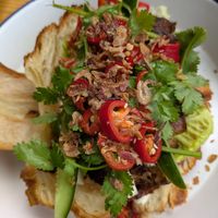 Banh mi croissant at Miss Sina in Marrickville